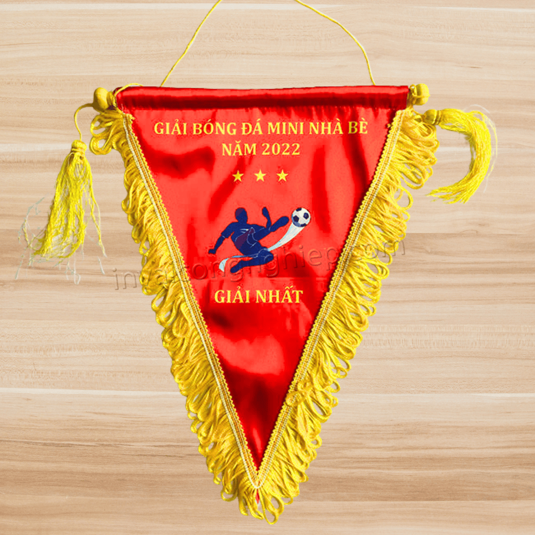 in cờ lưu niệm